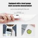 Digital Kitchen Scale with LCD Display and Feeding Bowl Spoon