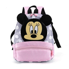 5 Style Disney Cartoon Backpack For Baby Boys Girls Minnie Mickey Mouse Children Lovely Schoolbag Kindergarten Kids Toys