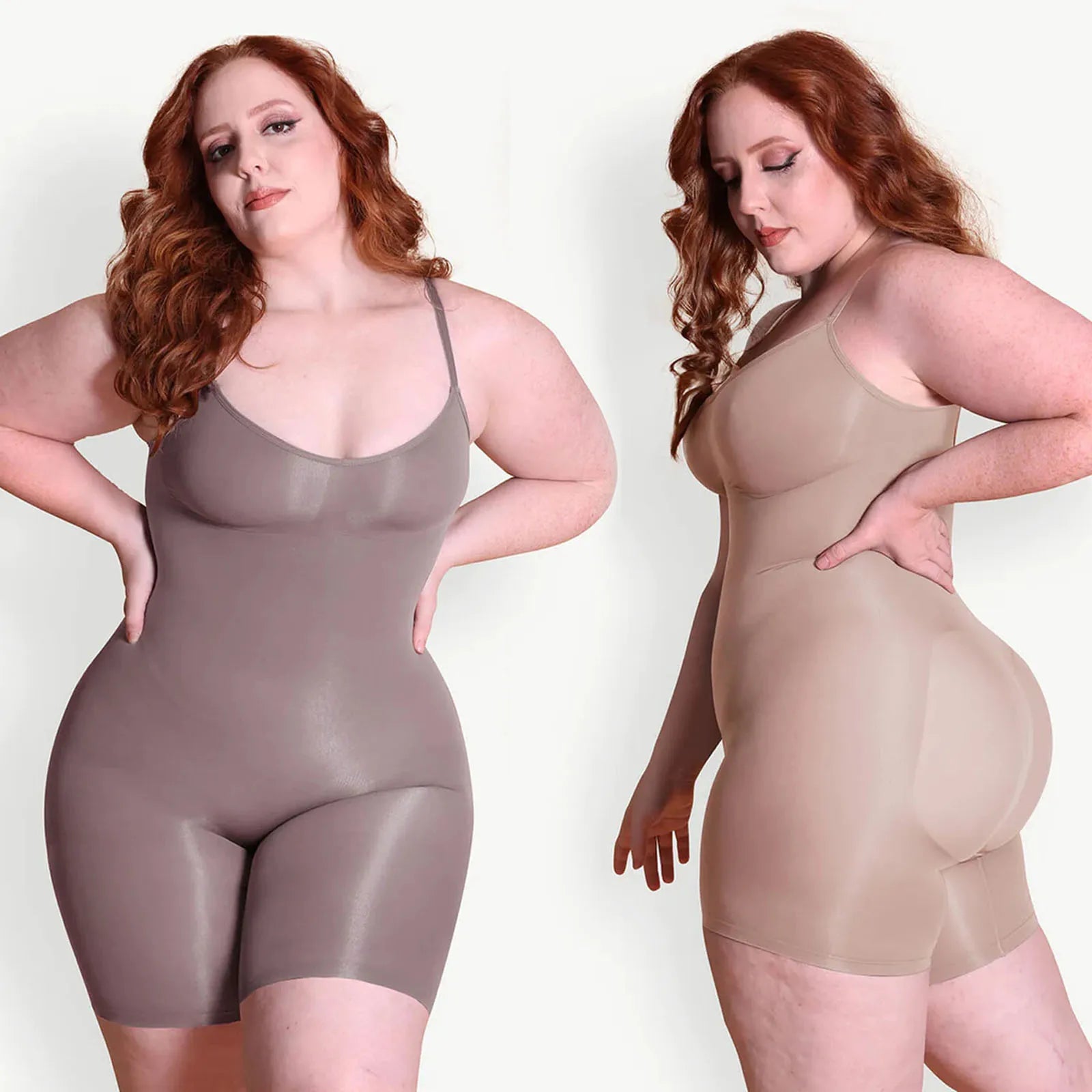 Hexin Butt Lifter Seamless Bodysuit - Enhance Curves, Smooths & Shapes