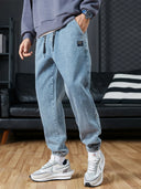 Big Size Men's Jogger Jeans 6XL 7XL 8XL Casual Denim Pants