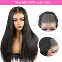 Glueless Straight Lace Front Wig - Premium Virgin Hair Quality