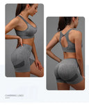 High-Waisted Women's Yoga Shorts with Butt Lifting Tummy Control