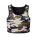 Men's Neoprene Tank Top Chest Support Body Shaper Vest