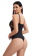 Lace Thong Bodysuit Shapewear for Women - Seamless Slimming & Tummy Control