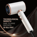 2000W 5-Speed Professional Hair Dryer Blue Light Negative Ion