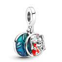 925 Silver Original Charm Beaded Pendant For Pandora Bracelet