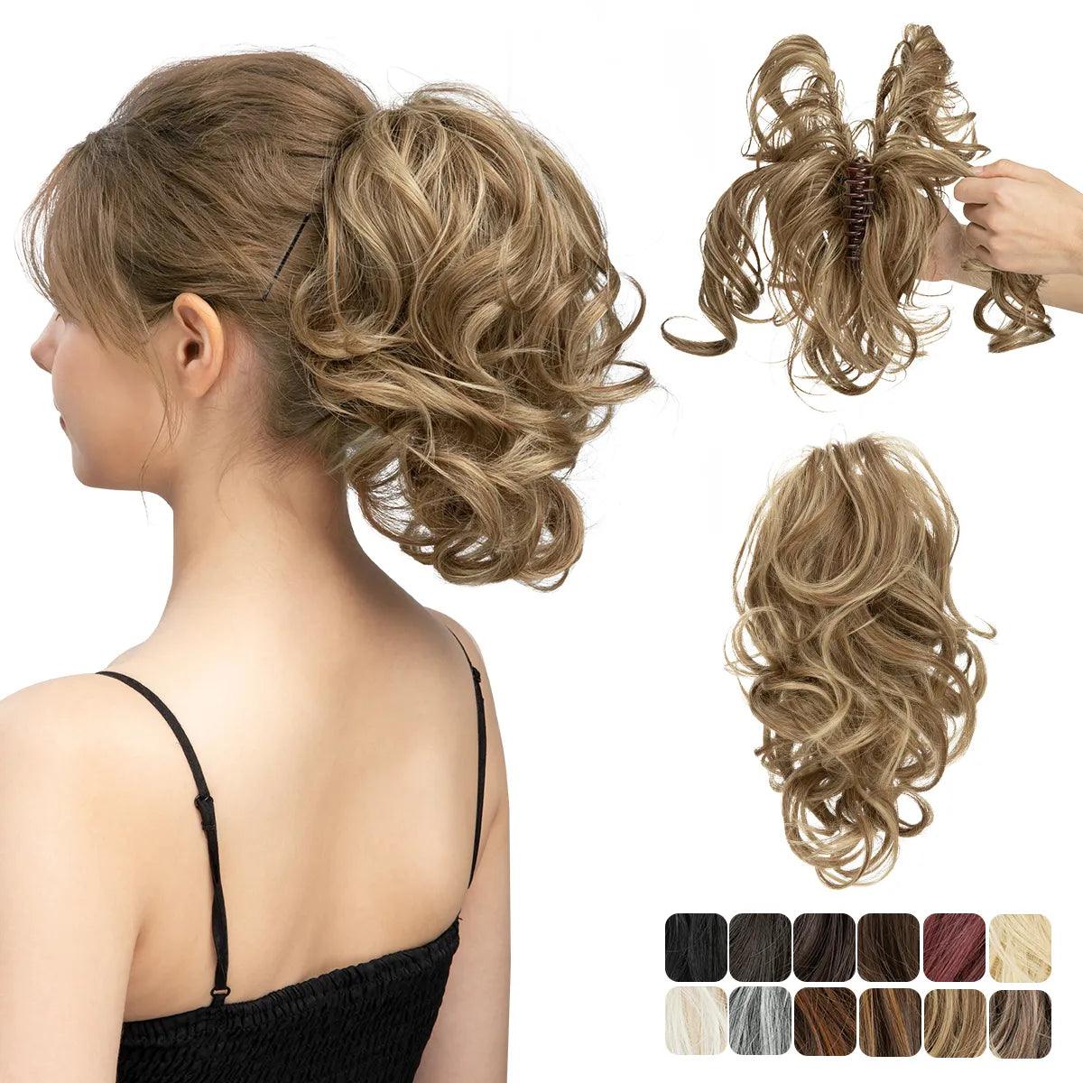 Claw Clip Ponytail Extensions: Instant Volume & Style - SARLA