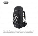 Naturehike 70+5L Backpack Camping Trekking Ultralight Nylon