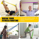 Versatile TPE Resistance Bands Set for Home Gym Use