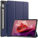  Tab P12 Tri-Fold Magnetic Cover for Xiaoxin: Stylish Protection & Stand功能  ourlum.com Dark Blue Tab P12 2023 12.7 