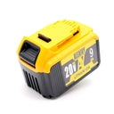 9000mAh Dewalt Lithium Battery Replacement for DCB205 DCB206