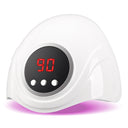 72W UV Nail Lamp Professional 24 LEDs Nail Dryer with 3 Timer Settings Quick-drying Manicure Lamp for Curing All Nails Gel