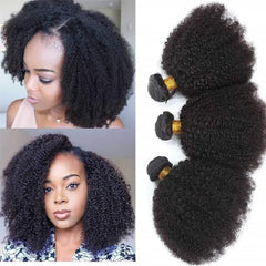 Afro Kinky Curly Brazilian Hair Bundles: Style with Natural Ease!