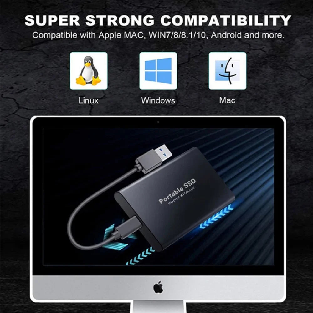 Portable SSD External Drive: High-Speed Storage Solution  ourlum.com   
