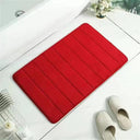 Memory Foam Bath Mat Cobblestone Pattern for Comfort