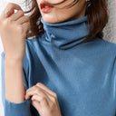 Chic Korean Turtleneck Sweater for Women - 2023 Knitwear