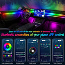 Streamer Car Ambient Lights Customizable RGB LED Symphony