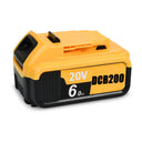 High-Capacity 20V DCB200 Li-ion Battery for DeWalt Tools