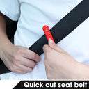 Emergency Escape Safety Hammer with Seat Belt Cutter