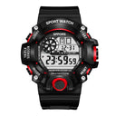 YIKAZE LED Digital Sports Watch: Stylish & Functional Timepiece  ourlum.com 618-black-red  