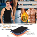 Hot Slimming Sauna Sweat Vest for Men Workout Body Shaper