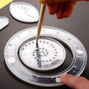 Spirograph Rainbow Scratch Art Set - Creative Drawing Kit for Kids  ourlum.com   