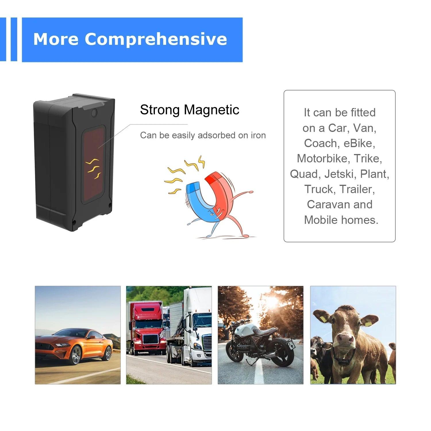 GPS Tracker: Vehicle Anti-theft & Livestock Monitoring - Enhanced Security & Precision Tracking  ourlum.com   