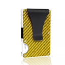 Carbon Fiber RFID Blocking Card Holder Wallet Stylish EDC