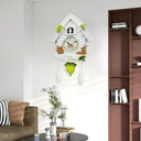 Cuckoo Clock Bird House Wall Decor Pendulum Alarm Watch: Musical Nordic Theme, Premium Quality, Unique Design, Silent Movement.  ourlum.com   