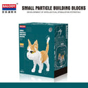 Balody Cartoon Dog Mini Building Blocks Toy for Creative Kids  ourlum.com 16037 No box 