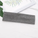 Elastic Cotton Headband: Stylish Fitness Yoga Accessory