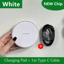 30W Wireless Charger Pad Stand for iPhone Samsung Xiaomi