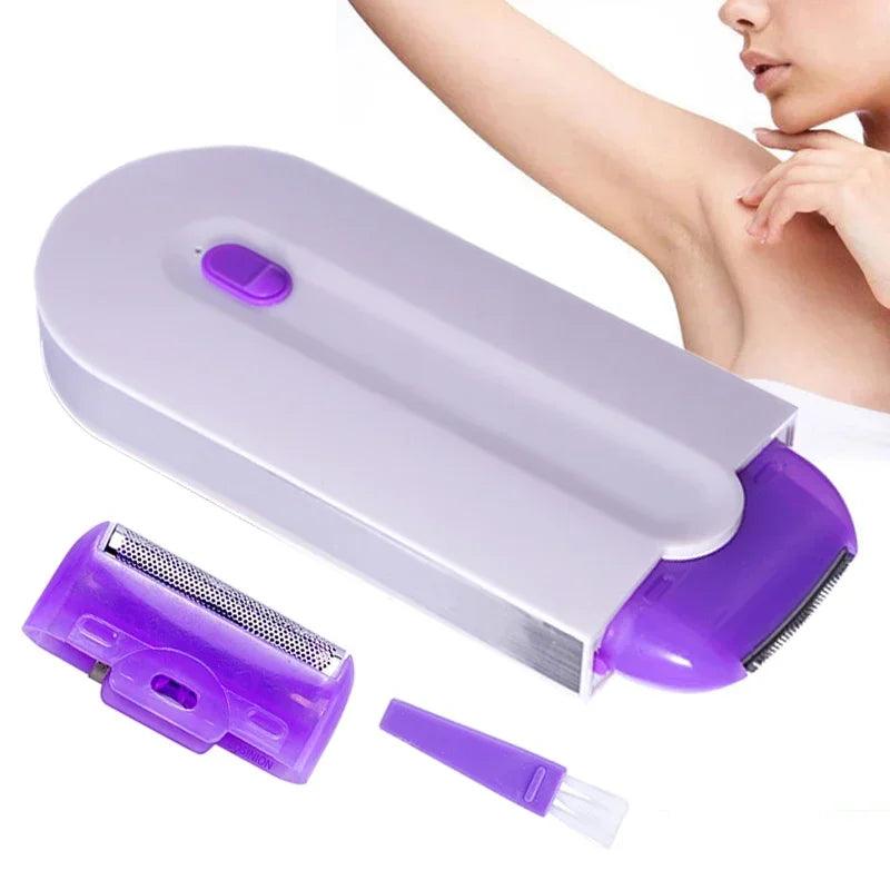 Laser Touch Epilator: Professional Hair Remover for Women's Body & Face  ourlum.com   