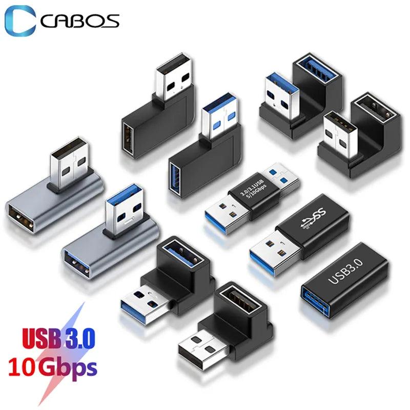 USB Extension Adapter: Efficient Connectivity with Unique Elbow Design  ourlum.com   