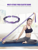 Segmented Elastic Yoga Resistance Bands for Adults and Children