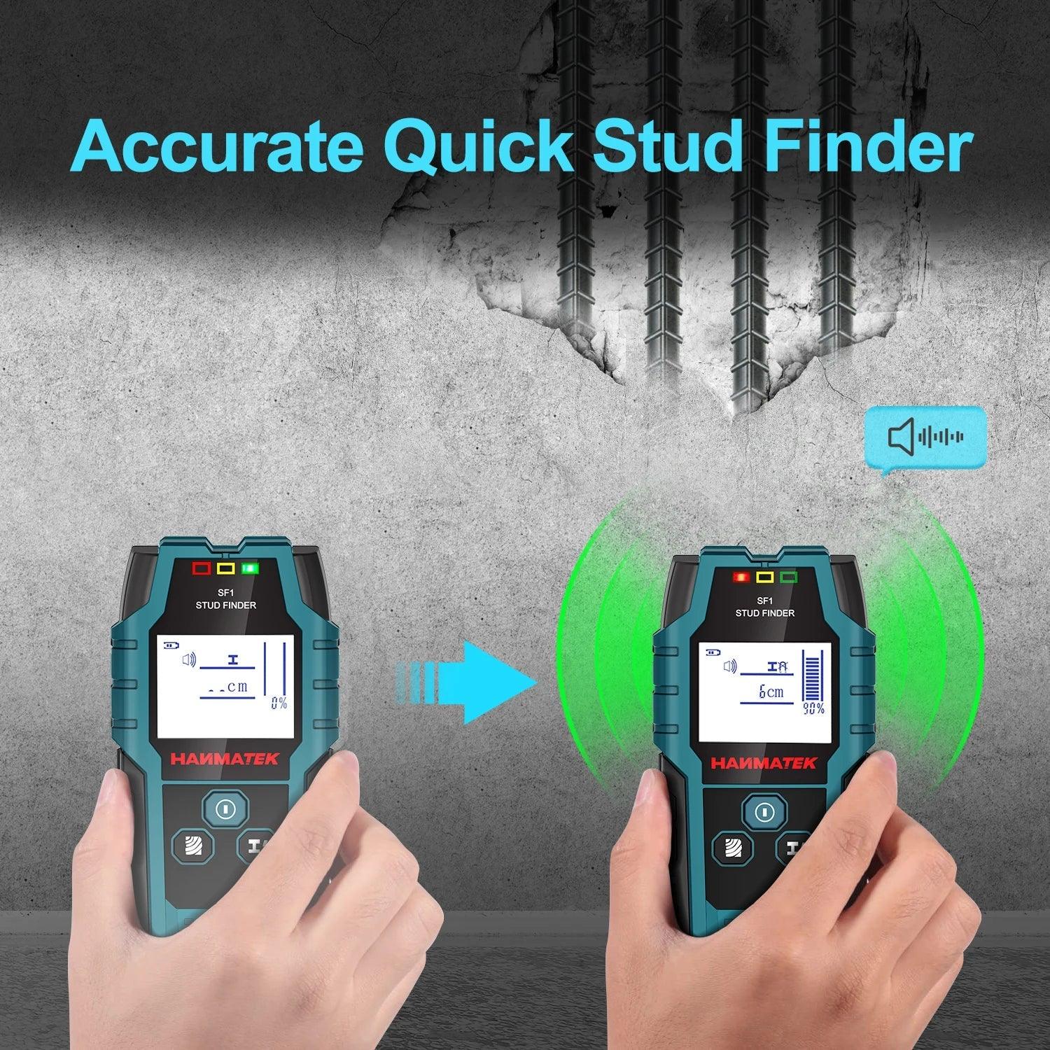 HANMATEK SF1 Stud Finder: Ultimate Precision Detection Tool  ourlum.com   