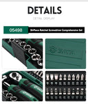 SATA 38 In 1 Tool Set Portable Ratchet Wrench Screwdriver