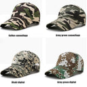 Camouflage Tactical Sun Hat for Outdoor Activities Unisex