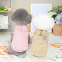 Winter Pet Clothes: Soft Fleece Vest for Small Dogs & Cats  ourlum   