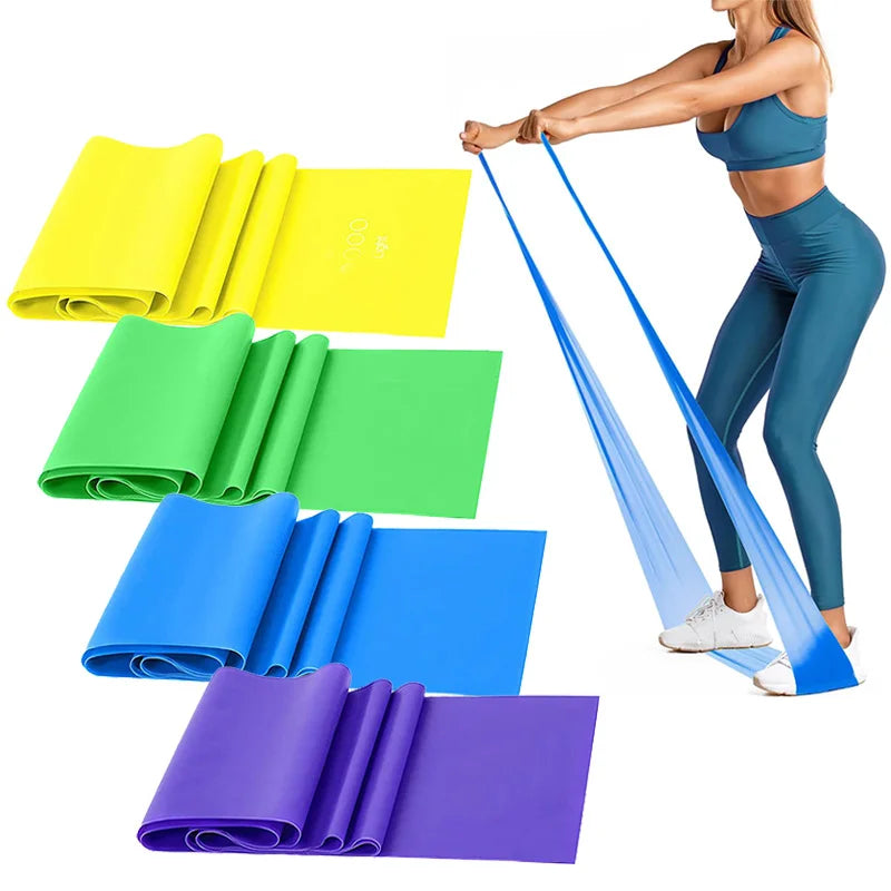 Versatile TPE Resistance Bands Set for Home Gym Workouts