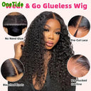 Glueless 4x4 Lace Front Human Hair Wig for Women Curly