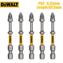 DEWALT Impact Screwdriver Bit Set PH2 SL8 Pivoting Holder