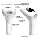 900000 Flashes Laser Epilator Permanent IPL Hair Removal Device