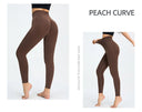 Seamless High Waist Nude Yoga Pants Women's Hip Lifting Fitness