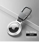 Metal Magnetic Keychain Holder for Apple Airtag: Pet Tracker Protection  ourlum.com Silver  