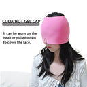 Gel Cold Hot Head Ice Cap Head Wrap Face Mask Tool