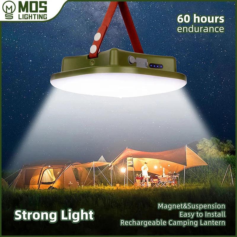 MOSLIGHTING LED Camping Lantern: Versatile Outdoor Lighting Solution  ourlum.com   