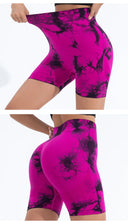 High-Waisted Seamless Tie-Dye Butt Lift Leggings for Women