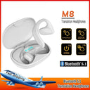 Wireless Translator Earbuds BT Headphones with Microphones