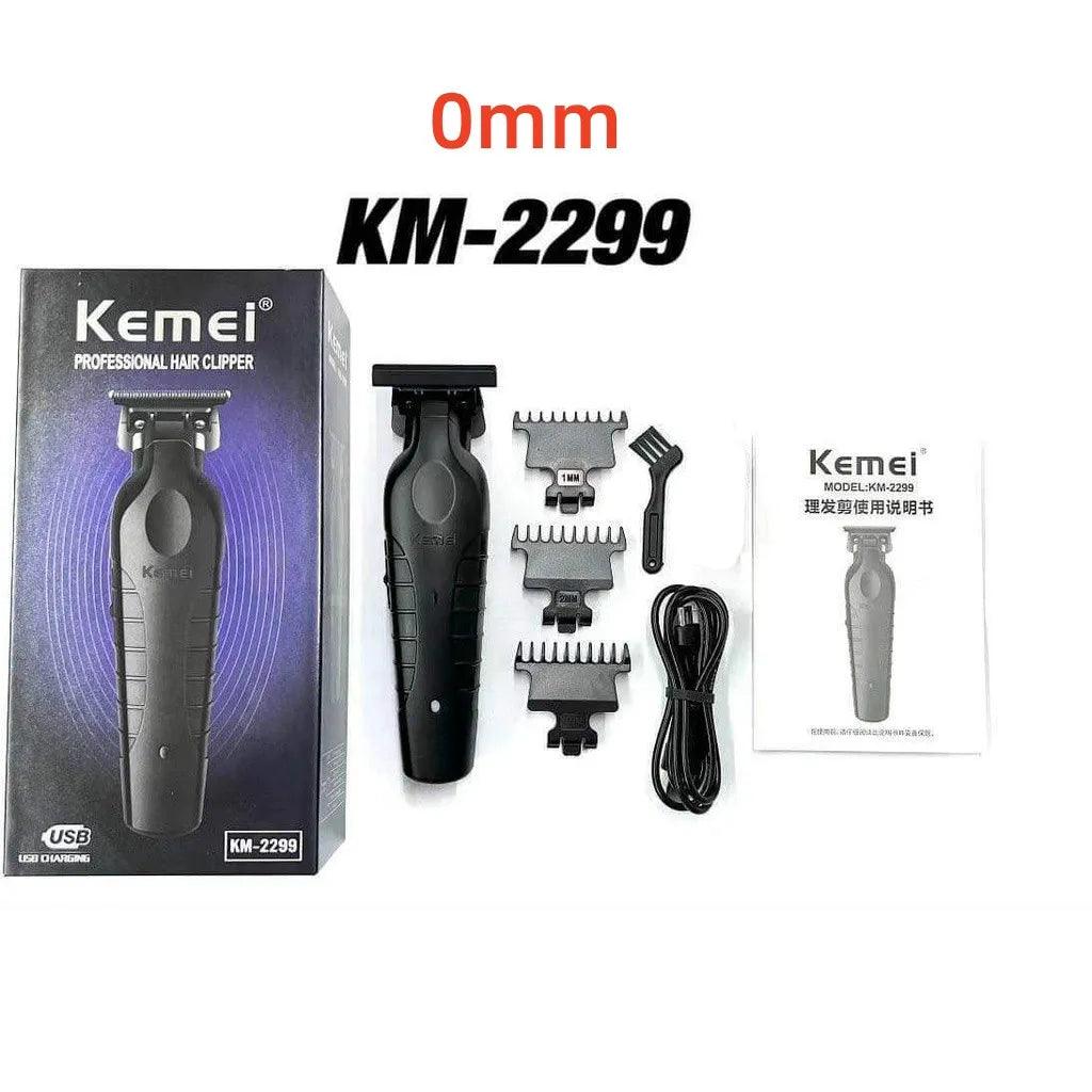 Professional Cordless Hair Trimmer with Zero Gap Detailing by Kemei KM-2299  ourlum.com   